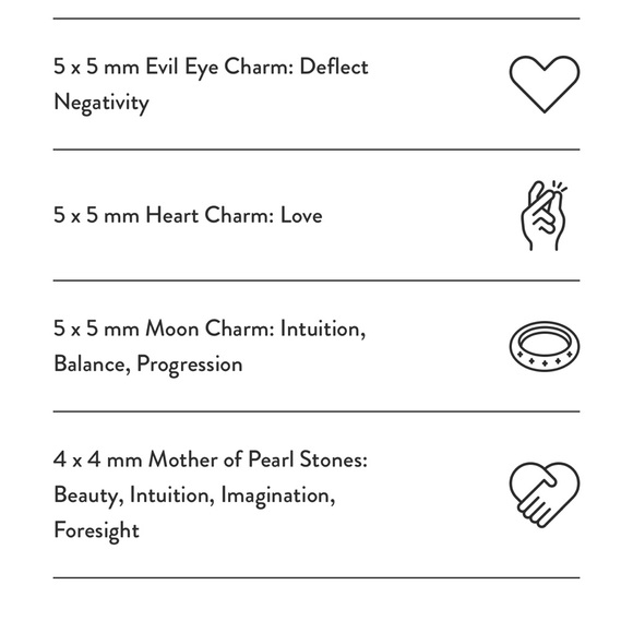 Miraculous Protection - Multi Charm Mother of Pearl Bracelet - Picture 7 of 8